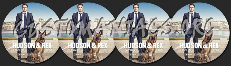 Hudson & Rex - Season 1 dvd label