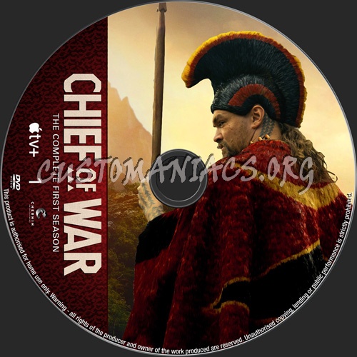 Chief Of War Season 1 dvd label