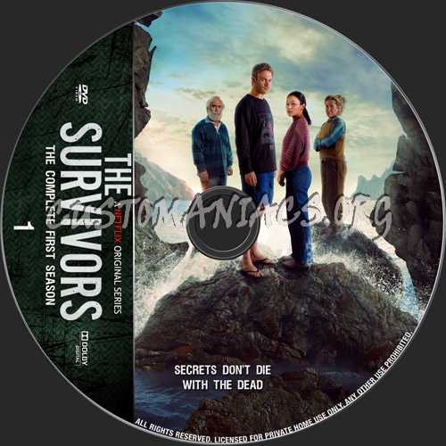 The Survivors Season 1 dvd label