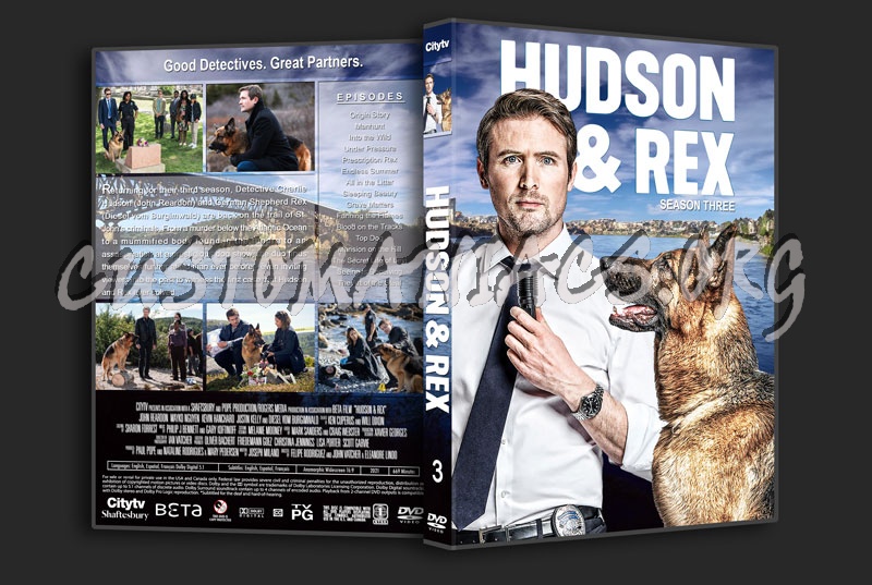 Hudson & Rex - Season 3 dvd cover