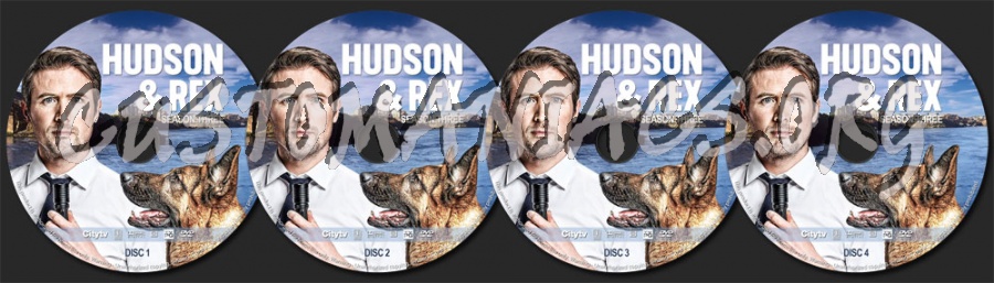 Hudson & Rex - Season 3 dvd label