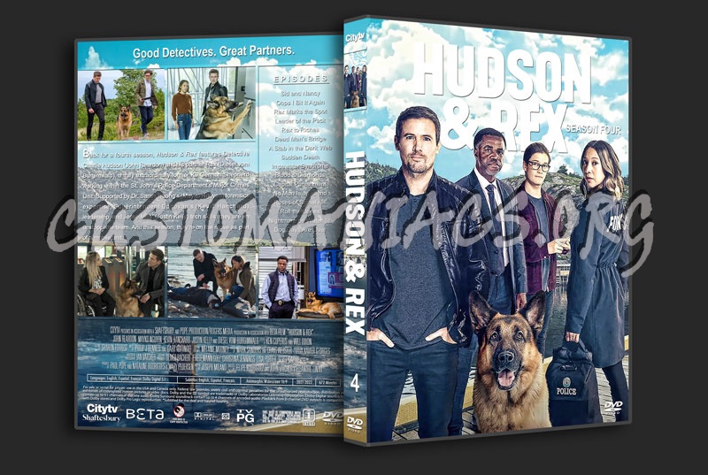 Hudson & Rex - Season 4 dvd cover