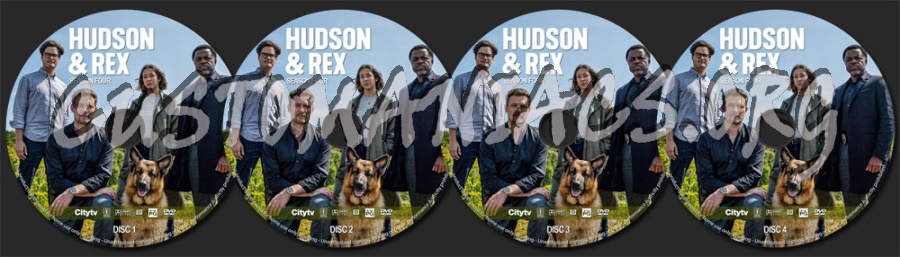 Hudson & Rex - Season 4 dvd label
