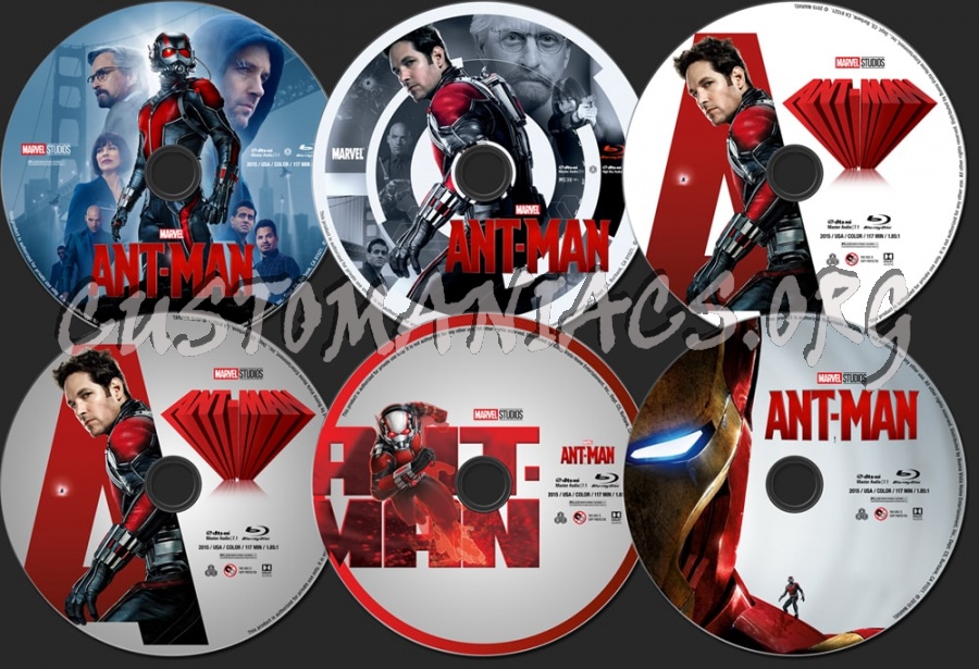 Ant-Man (2015) blu-ray label