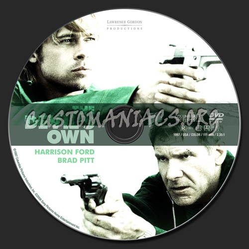 The Devil's Own (1997) dvd label