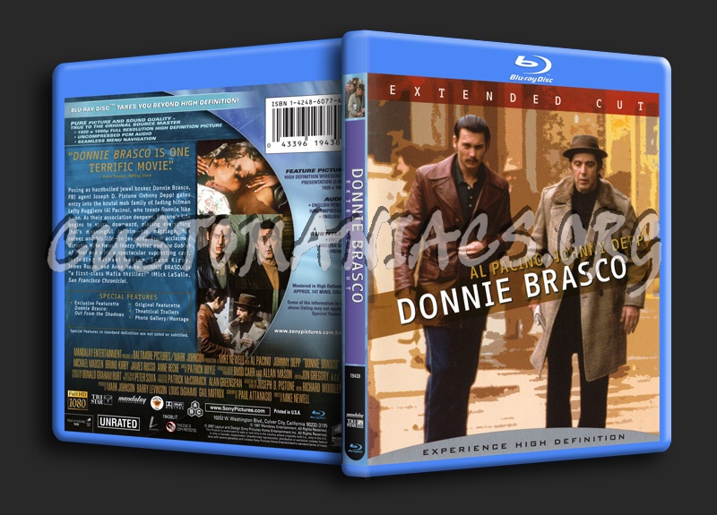 Donnie Brasco blu-ray cover