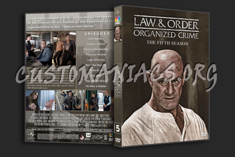 Law & Order: Organized Crime - Season 5 dvd cover