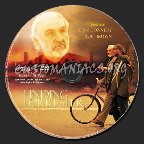 Finding Forrester (2000) dvd label
