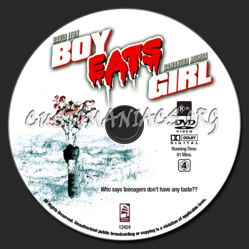 Boy Eats Girl dvd label