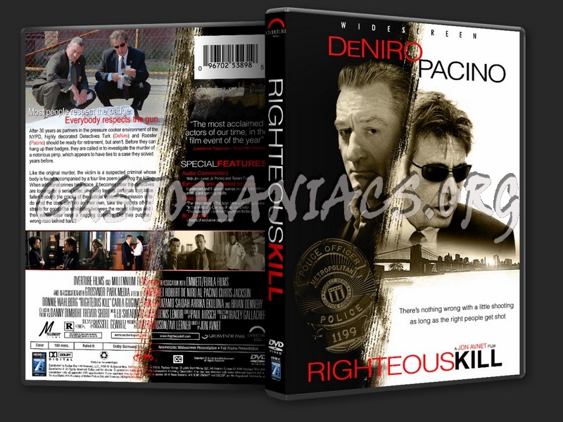 Righteous Kill dvd cover