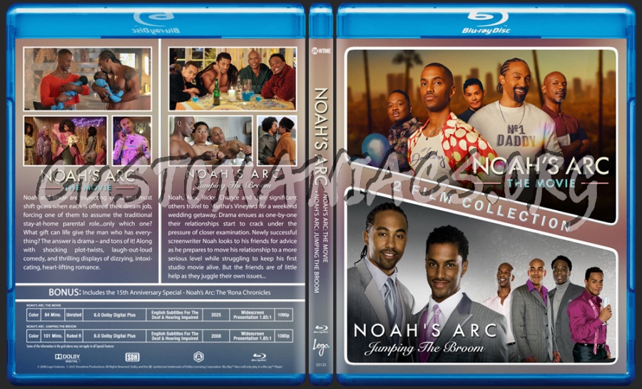 Noah's Arc - 2 Film Collection blu-ray cover