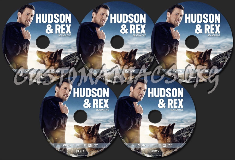 Hudson & Rex - Season 5 dvd label