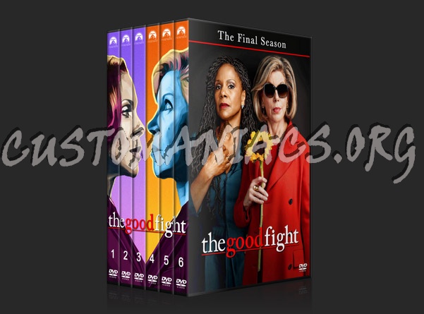 The Good Fight  - The Complete Series (spanning spine) dvd cover