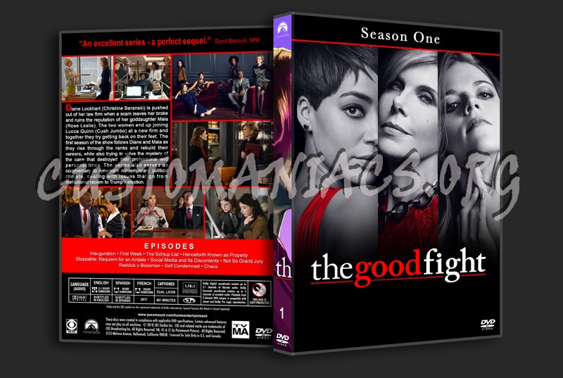 The Good Fight  - The Complete Series (spanning spine) dvd cover