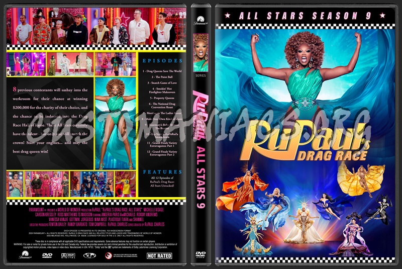RuPaul's Drag Race - All Stars - Season 9 dvd cover