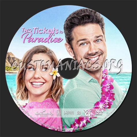 Two Tickets to Paradise dvd label