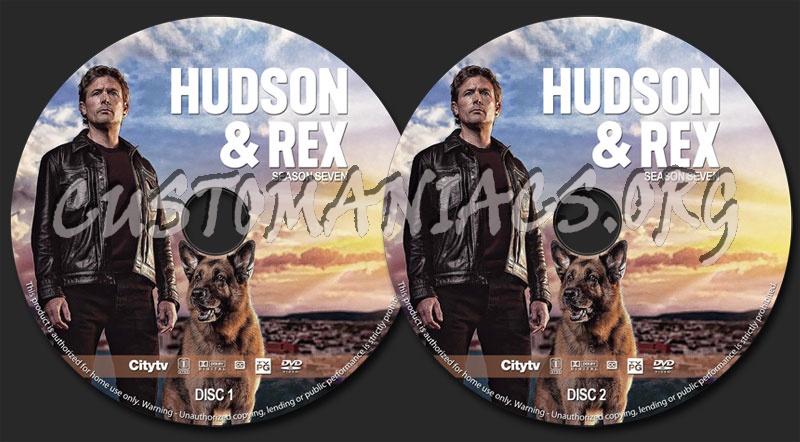 Hudson & Rex - Season 7 dvd label