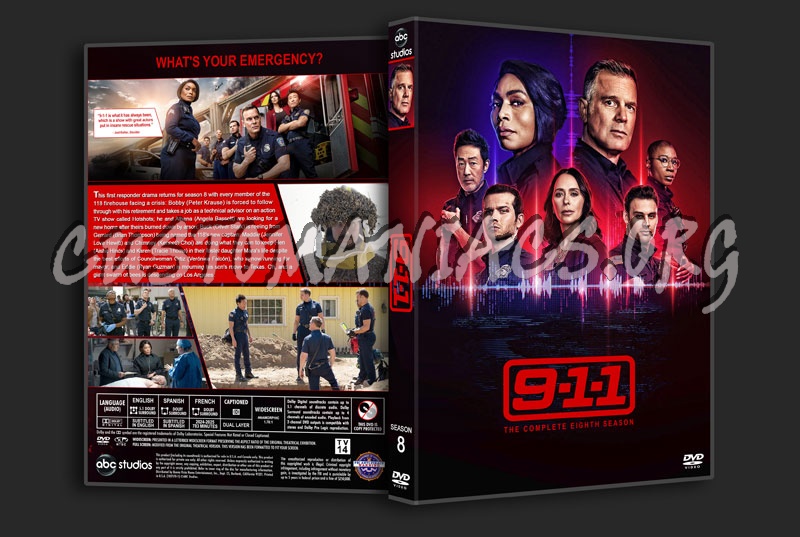 9-1-1 - Season 8 dvd cover