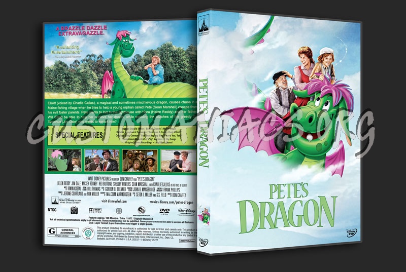 Petes Dragon (1977) dvd cover