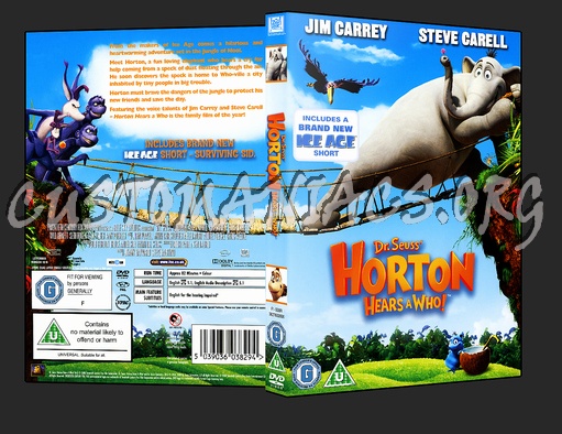 Horton Hears a Who dvd cover