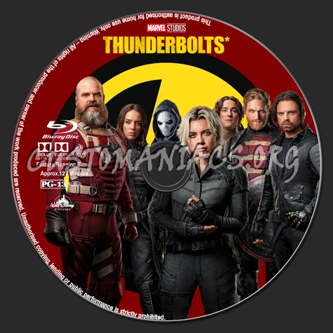 Thunderbolts* blu-ray label