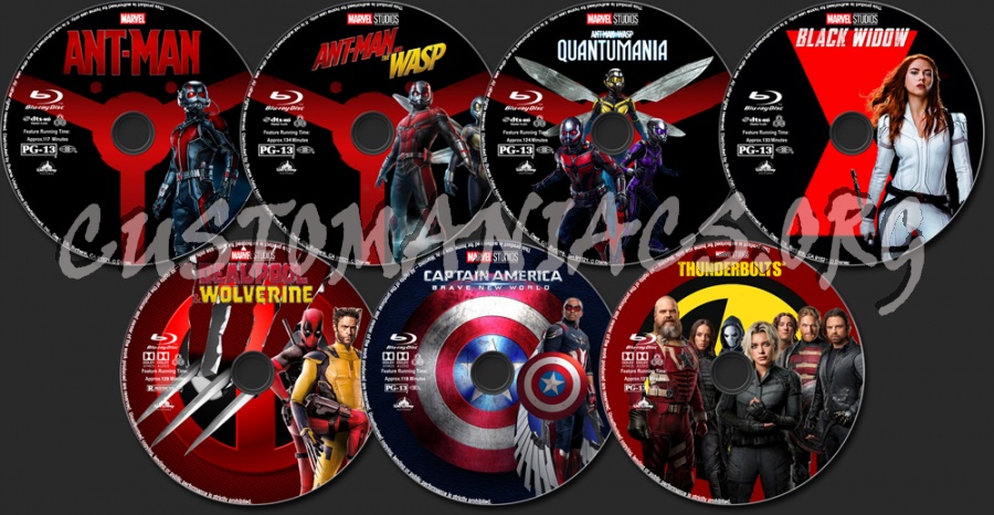 Marvel Collection blu-ray label