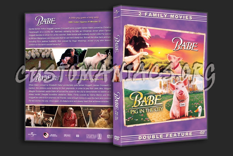 Babe Double Feature dvd cover