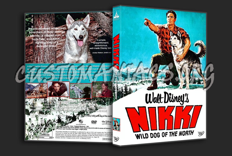 Nikki, Wild Dog of the North (1961) dvd cover