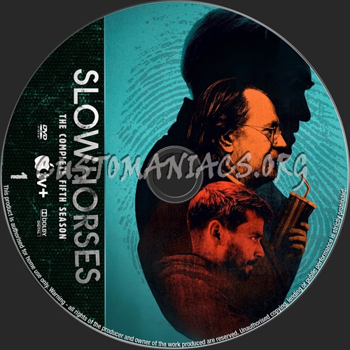 Slow Horses Season 5 dvd label