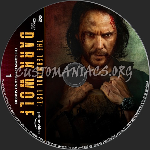 The Terminal List Season 2 dvd label