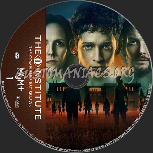 The Institute Season 1 dvd label