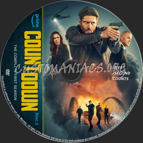 Countdown Season 1 dvd label