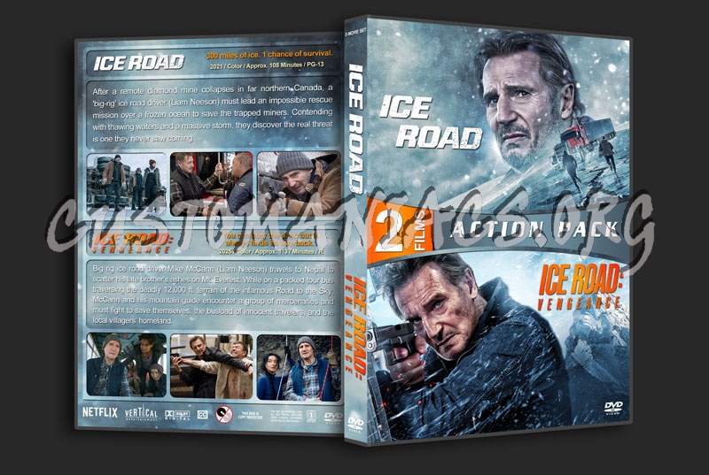 Ice Road Double Feature dvd cover