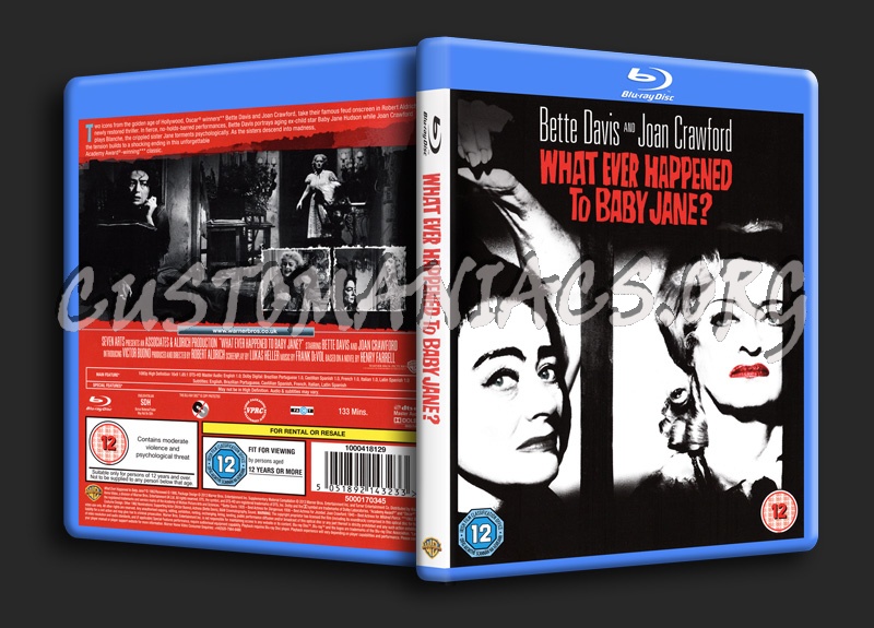 What Ever Happened to Baby Jane blu-ray cover