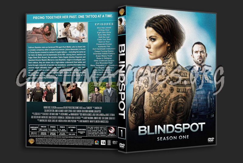 Blindspot - Season 1 dvd cover