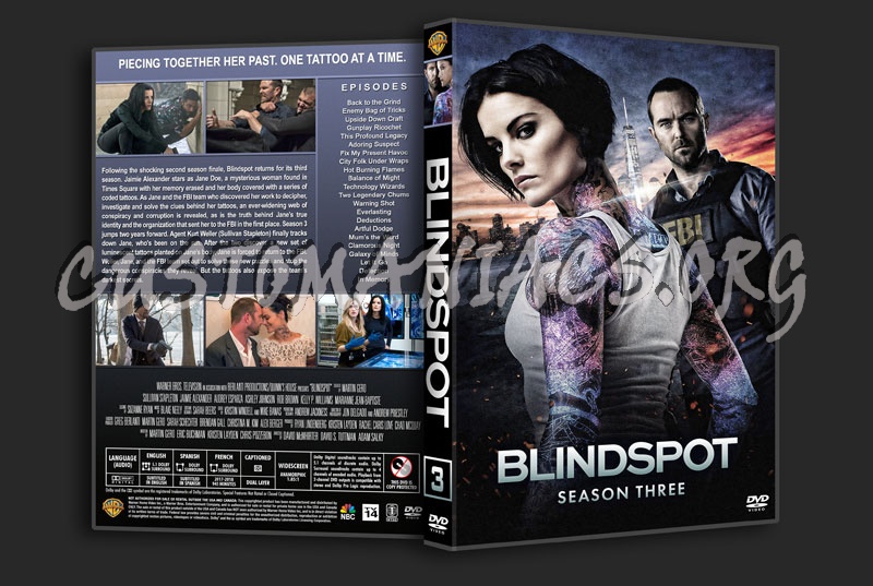 Blindspot - Season 3 dvd cover