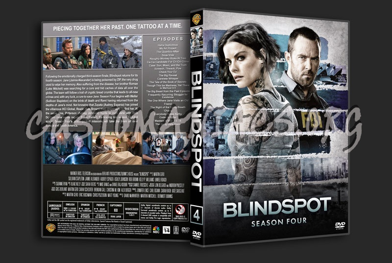 Blindspot - Season 4 dvd cover