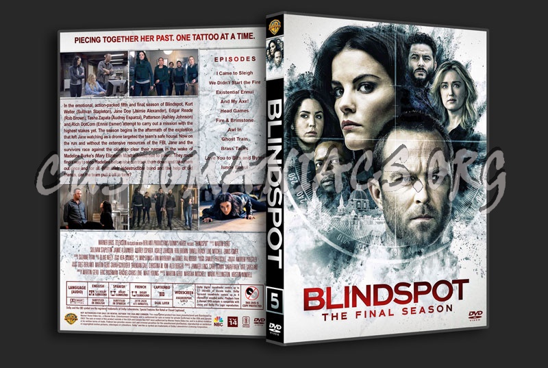 Blindspot - Season 5 dvd cover