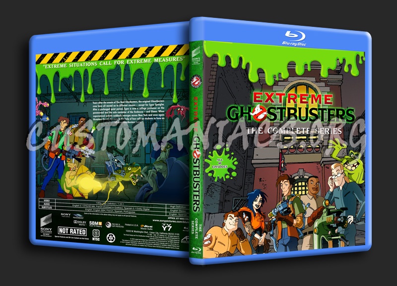 Extreme Ghostbusters - The Complete Series blu-ray cover