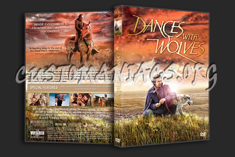Dances with Wolves (1990) dvd cover