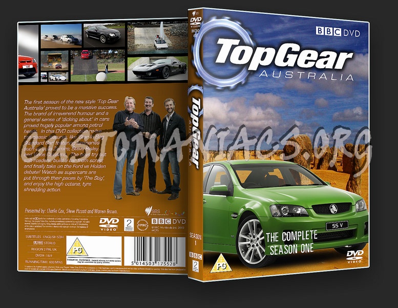 Top Gear Australia dvd cover