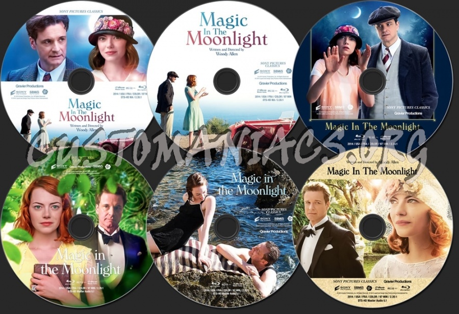 Magic in the Moonlight (2014) blu-ray label