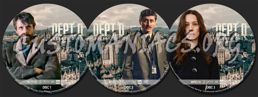 Dept. Q - Season 1 dvd label