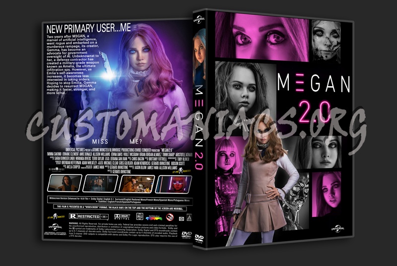 Megan 2.0 dvd cover