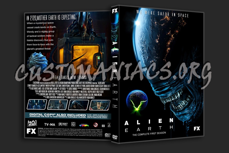 Alien Earth Season 1 dvd cover