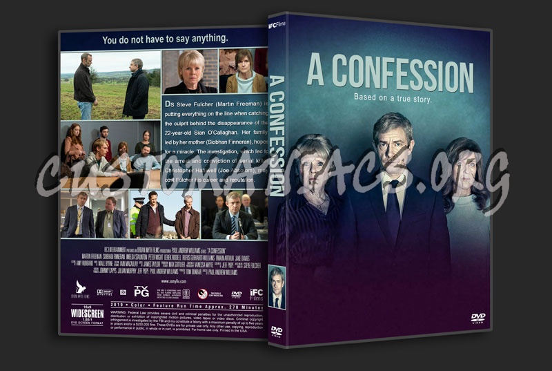 A Confession (2019 mini-series) dvd cover