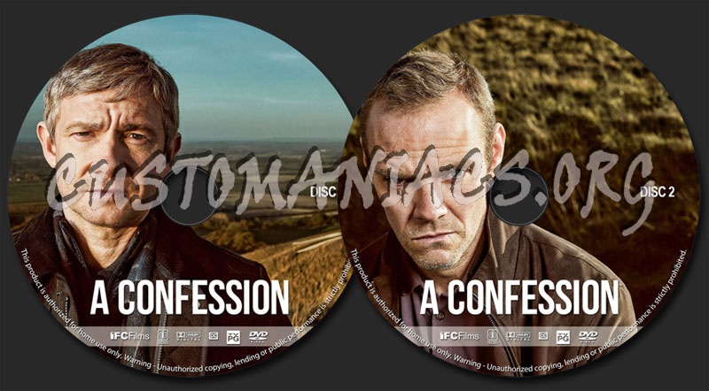 A Confession (2019 mini-series) dvd label