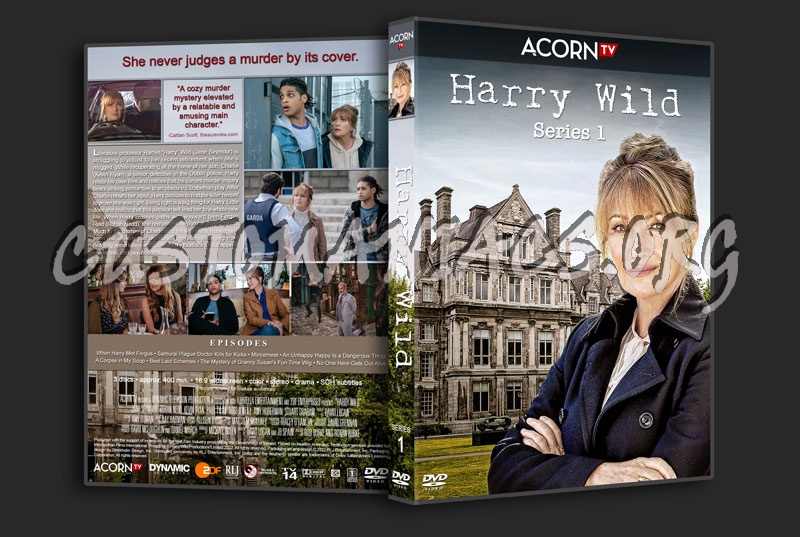 Harry Wild - Season 1 dvd cover