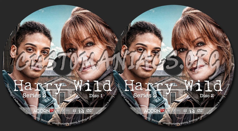 Harry Wild - Season 2 dvd label