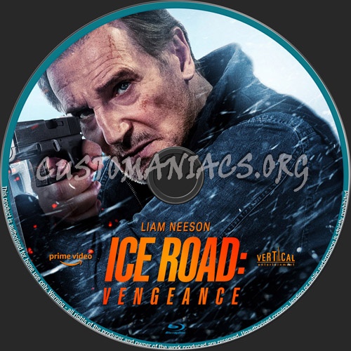 Ice Road Vengeance blu-ray label